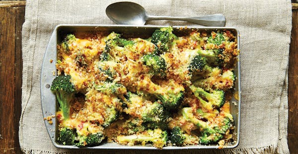 Broccoli With Pimiento Cheese Sauce From “The Southern Vegetable Book,” by Rebecca Lang.