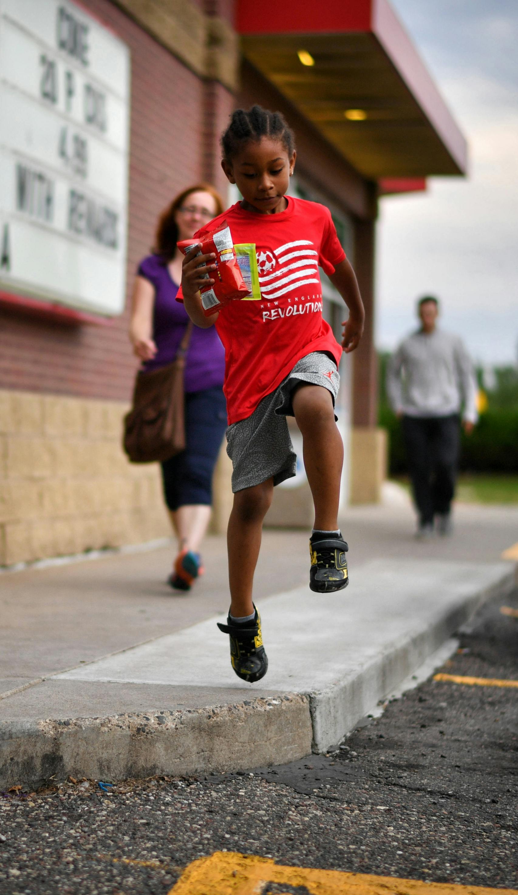Snacks in hand, Jamaal Rolenc paraded out of a convenience store with a 5-year-old's energy as he and his grandmother, Sharon, were on their way to soccer practice. 