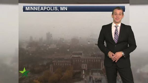 Afternoon forecast: Rain tapers, clouds stay, high of 47