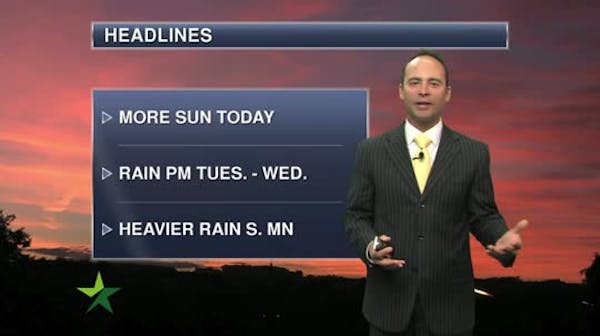 Forecast: Sunshine and mid-50s