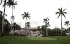 The Mar-A-Lago Club, owned by Republican presidential candidate Donald Trump, is seen in Palm Beach, Fla. on March 11, 2016.