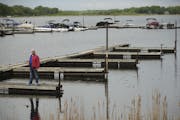 Brian McGoldrick, who owns Admiral D's Waterfront Tavern and the adjacent marina, The Docks of White Bear Lake, is grateful the water levels of White 