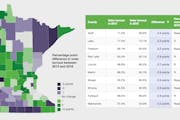How was Minnesota voter turnout by county? Here are the results
