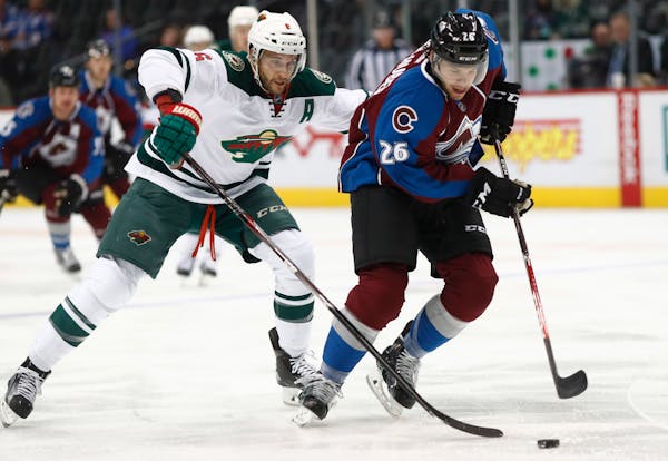 The Wild placed defenseman Marco Scandella, left, on long-term injured reserve (LTIR) because of a high right ankle sprain.