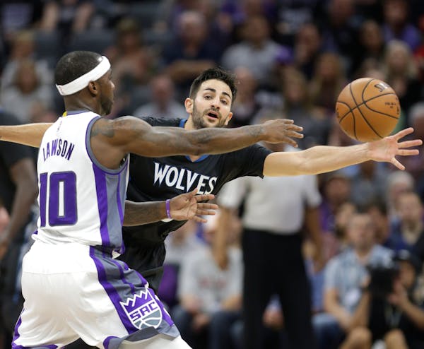 Ricky Rubio has a sprained right elbow but returned to practice Friday and could play Saturday against the Clippers.