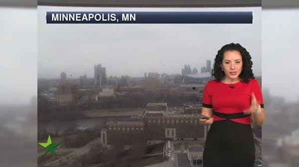 Afternoon forecast: Cloudy, turning colder