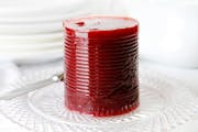 Canned cranberry sauce is a tradition in Amanda Rettke's family.
