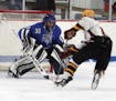 Morris/Benson boys' hockey goalie makes 98 saves in single game