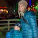 Van Elofson and Mia Lee (mom) attend Vinternaat at the Lake Harriet Trolley.