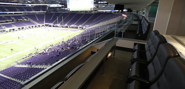 Minnesota Sports Facilities Authority Chairwoman Michele Kelm-Helgen controls two lower level suites at U.S. Bank Stadium with almost 40 available sea