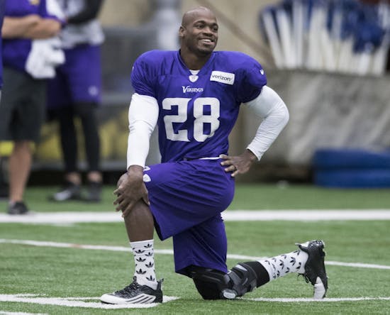 Q&A with Lions RB Adrian Peterson: 'They're asking me to do a lot' 