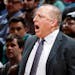 Wolves coach Tom Thibodeau will face his former team, the Chicago Bulls, on Tuesday night. ] CARLOS GONZALEZ cgonzalez@startribune.com - November 30, 