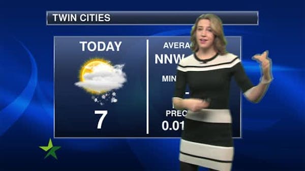 Afternoon forecast: Extreme cold descends