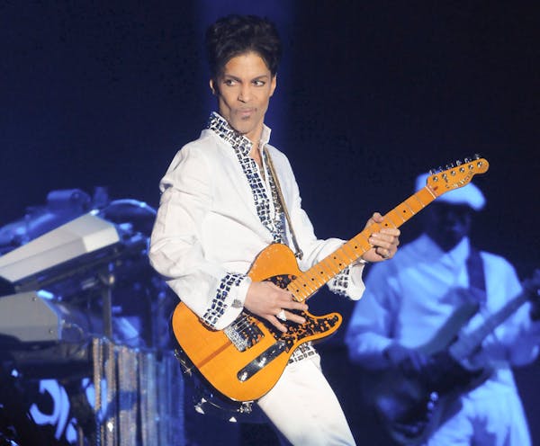 Prince, shown at Coachella in 2008. The late rock star’s estate is planning “Paisley Park in Your Heart 2020,” an open-air exhibit with Prince a