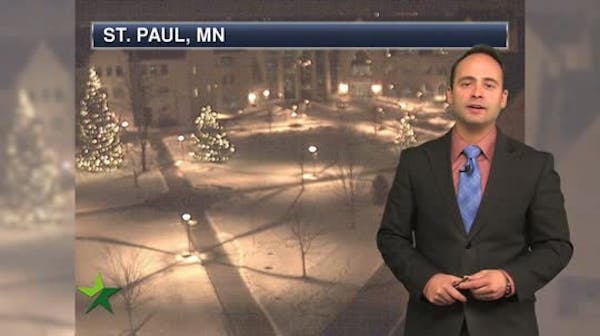 Morning forecast: Continued mild, high of 34