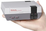 This file image provided by Nintendo shows the Nintendo Entertainment System Classic Edition.