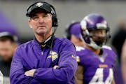 Vikings coach Mike Zimmer had a feeling early Sunday that something was wrong with his team before playing the Colts at U.S. Bank Stadium. He was righ