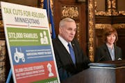 Governor Dayton and Lt. Governor Tina Smith unveiled a 2017 tax proposal.