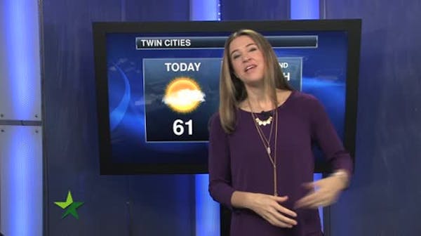 Morning forecast: High near 60, another possble record