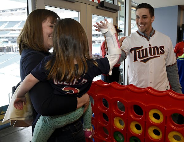 Catcher Jason Castro — as of now the Twins’ only significant acquisition this offseason — high-fived a young fan at TwinsFest on Saturday.