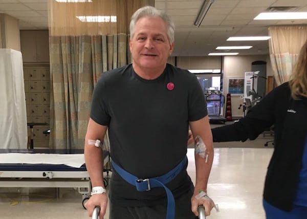 Fox 9 anchor Jeff Passolt is recovering from a hip fracture.