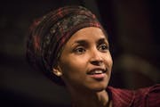 Rep. Ilhan Omar hosted a forum at Mixed Blood Theatre aimed at providing residents of her House district "the necessary tools to protect and organize 