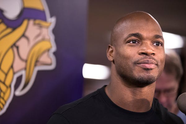 Adrian Peterson, the soon-to-be 32-year-old will likely have to continue his chase of the career rushing record elsewhere.