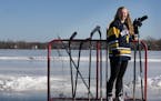 Grace Zumwinkle of Breck, recently named Star Tribune Metro Player of the Year, was honored as Ms. Hockey on Sunday by Let's Play Hockey magazine as t