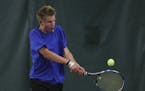 Sophomore Matthew Kregness is one of several singles players who make Minnetonka a contender to repeat as Class 2A tennis champion.
