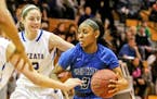 The dynamic play of Raena Suggs, a junior guard for Hopkins, is one reason the Royals ended the regular season with a 29-0 record. Hopkins is the No. 