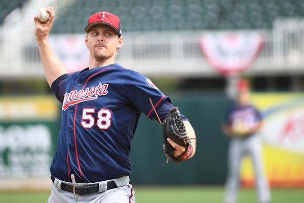 Twins pitcher Justin Haley gave up four earned runs on five hits and one walk in two innings of work Sunday against the Red Sox, his former organizati