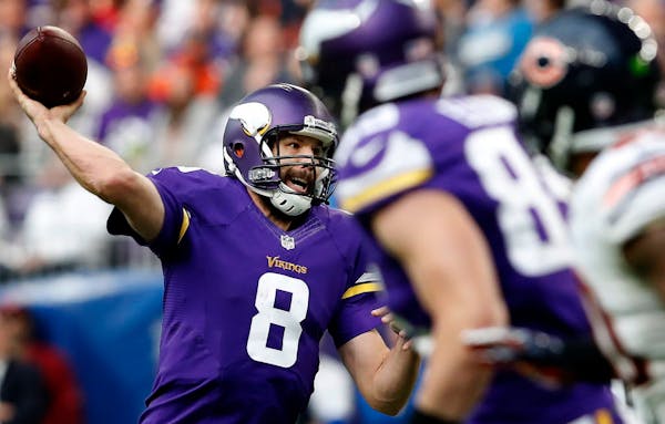 The Vikings traded their first-rounder to the Eagles to get quarterback Sam Bradford in September.