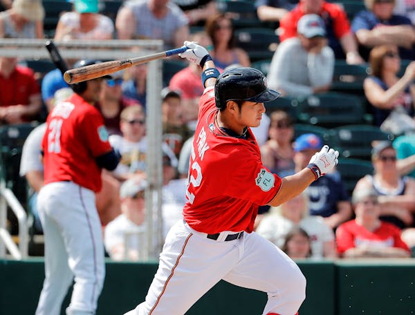 ByungHo Park has hit .400 with three homers and six RBI for the Twins this spring.