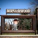 The entrance sign to the Birnamwood neighborhood as seen from along from Parkwood Drive in Burnsville.