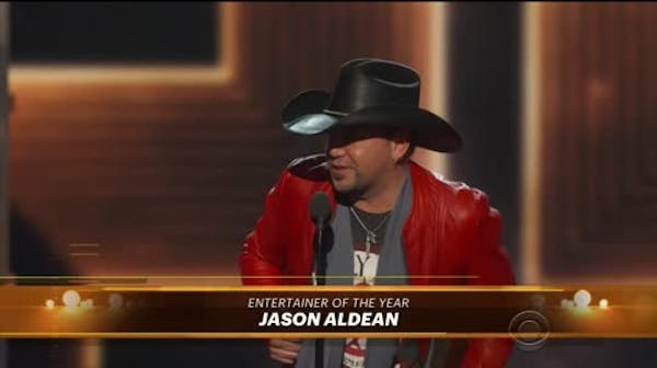 Aldean crowned entertainer of the year at ACM Awards