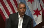 Obama makes first post-presidency appearance