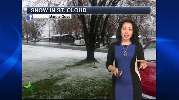 Afternoon forecast: Rain, snow showers into evening