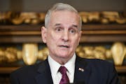 Gov. Mark Dayton, shown in April, vetoed a bill that would have cut off state money for abortions and another to require that abortion clinics be lice