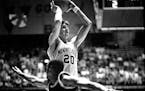 Gophers forward Jim Petersen, shown in January of 1983, didn't get to play summer AAU ball because the Minnesota State High School League banned it at