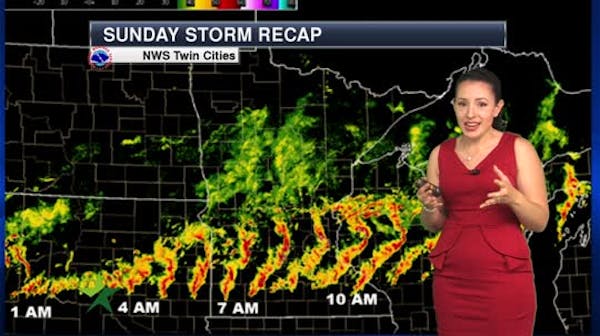 Afternoon forecast: Mostly cloudy, passing T-storm tonight