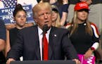 Trump comments on Warmbier, media, health care in Iowa