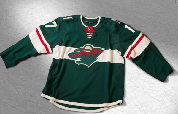 Going for the green: Wild unveils new jersey for 2017-18