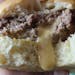 A finished “Juicy Lucy” at the 5-8 Club. ] MARK VANCLEAVE ï mark.vancleave@startribune.com * Two south Minneapolis rivals lay claim to being the 