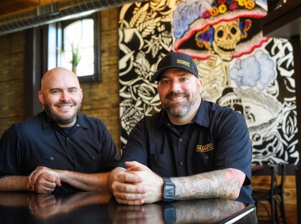 Pajarito co-owners and co-chefs Tyge Nelson, left, and Stephan Hesse.