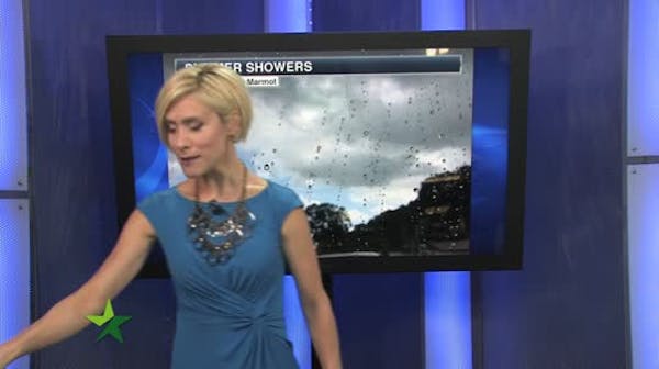 Evening forecast: Low of 60; shower possible in places