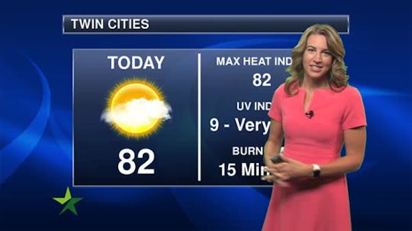 Morning forecast: Sunny and low 80s