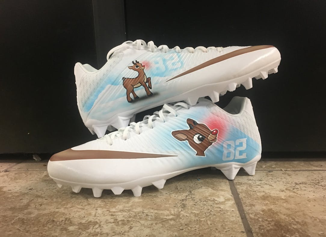 Customized Nike Cleats (Off-White Inspired)