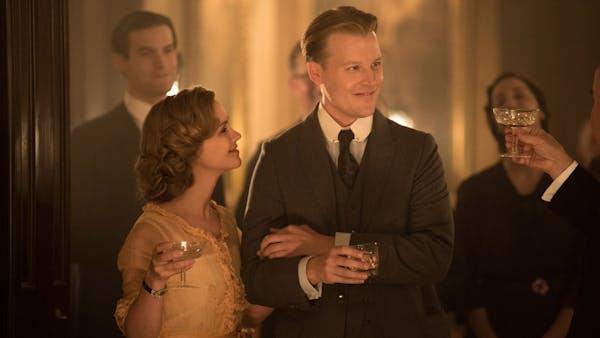 A scene from the new “Z: The Beginning Of Everything” starring David Hoflin as F. Scott Fitzgerald and Christina Ricci as Zelda.