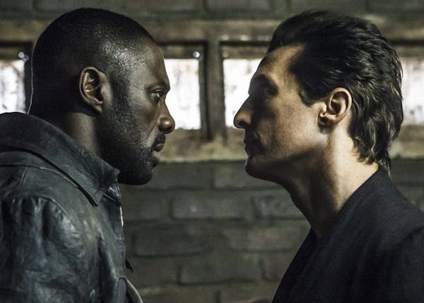 The Gunslinger faces off against the evil Man in Black (Matthew McConaughey) in "The Dark Tower."