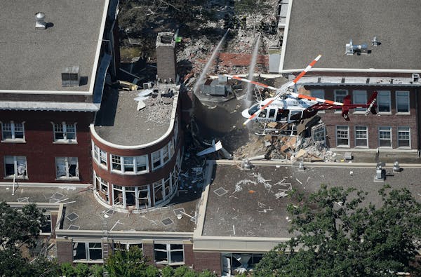 Minnehaha Academy wants to use Sanford-Brown College in Mendota Heights as a temporary home for students after the explosion that damaged the private 